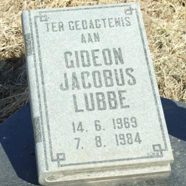 LUBBE Gideon Jacobus 1969-1984