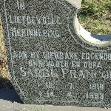 NAUDE Sarel Francois 1918-1993