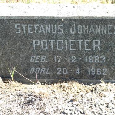 POTGIETER Stefanus Johannes 1883-1962 