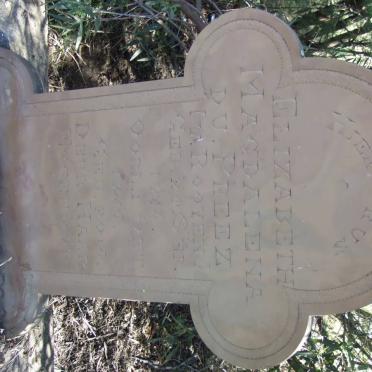 PREEZ Elizabeth Magdalena, du nee van ROOYEN 1915-1935