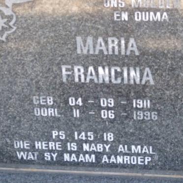 SCHEEPERS Johannes Jacobus 1910-1996 &amp; Maria Francina 1911-1996