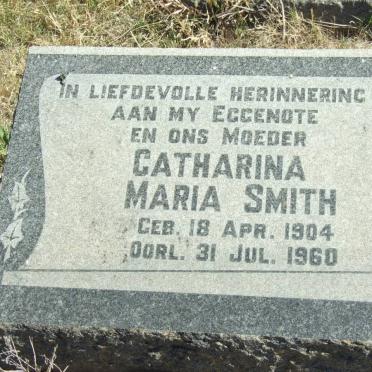 SMITH Catharina Maria 1904-1960