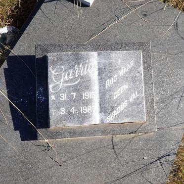 ? Garrie 1915-198?