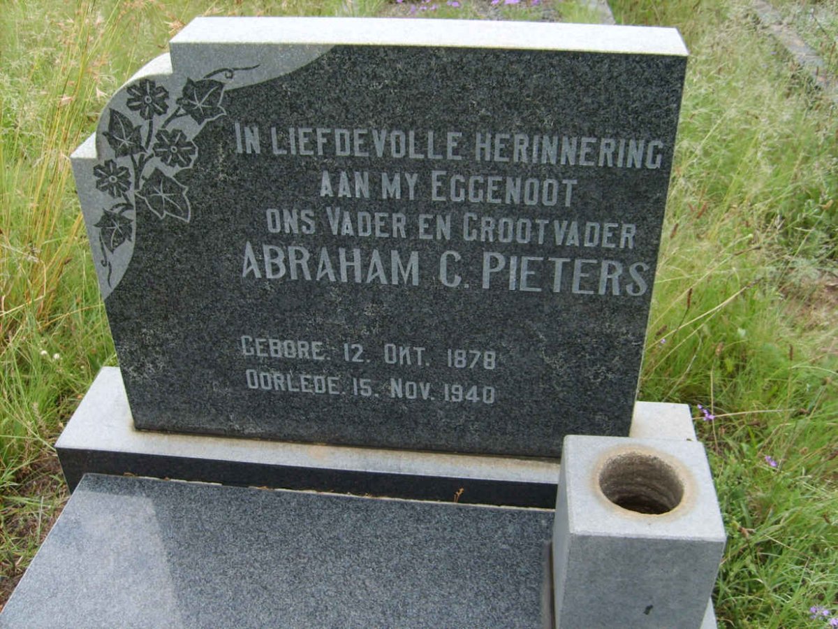 PIETERS Abraham C. 1878-1940