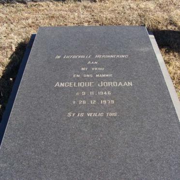 JORDAAN Angelique 1946-1979