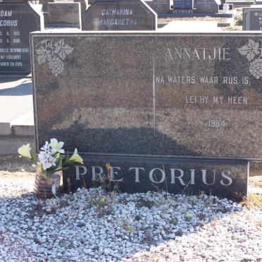 PRETORIUS Annatjie  -1984