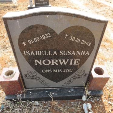 NORWIE Isabella Susanna 1932-2009