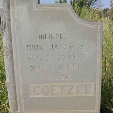 COETZEE Dirk Jacobus 1903-1961