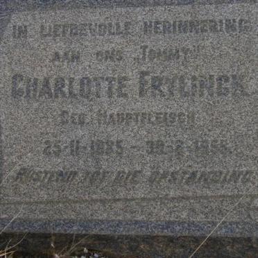 FRYLINCK Charlotte néé HAUPTFLEISCH 1885-1955