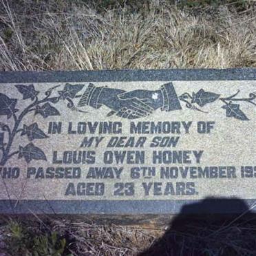 HONEY Louis Owen -1935