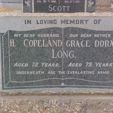 LONG H. Copeland &amp; Grace Dora