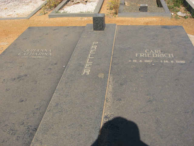 PRELLER Carl Friedrich 1907-1990 & Johanna Catharina ERASMUS