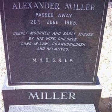 MILLER Alexander -1965