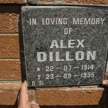 DILLON Alex 1914-1995