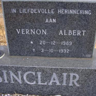 SINCLAIR Vernon Albert 1989-1992
