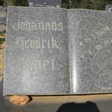 SWART Johannes Hendrik 1904-1976