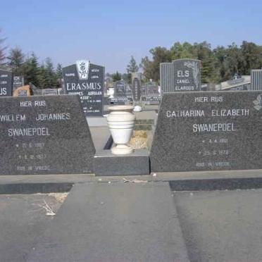 SWANEPOEL Willem Johannes 1907-1977 &amp; Catharina Elizabeth 1910-1978
