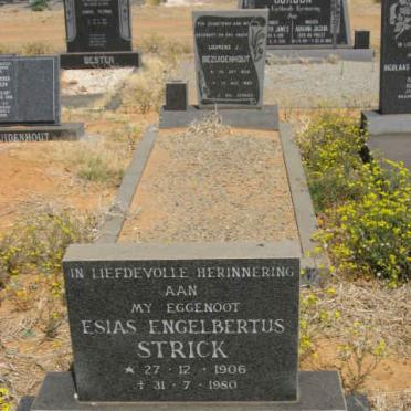 STRICK Esias Engelbertus 1906-1980