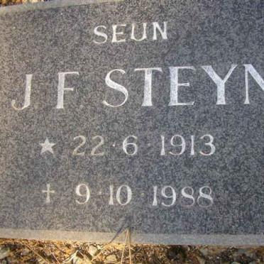 STEYN J.F. 1913-1988
