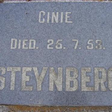 STEYNBERG Cinie -1953