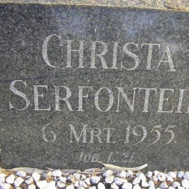 SERFONTEIN Christa -1955