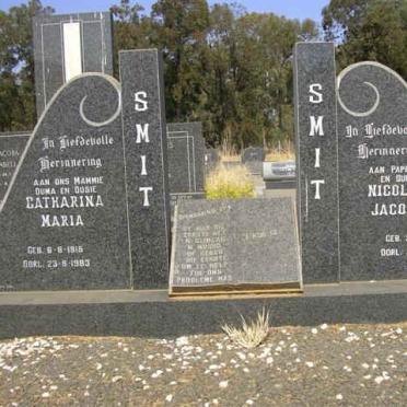 SMIT Nicolaas Jacobus 1911-1975 &amp; Catharina Maria 1915-1983