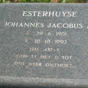 ESTERHUYSE Johannes Jacobus A. 1901-1993