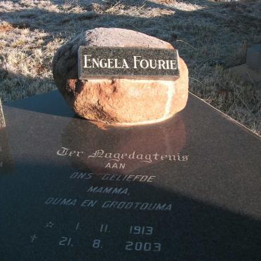 FOURIE Engela 1913-2003