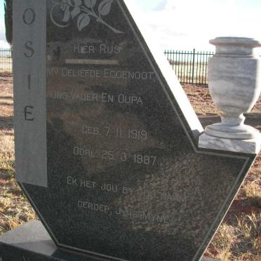 NAUDÉ Kosie 1919-1987