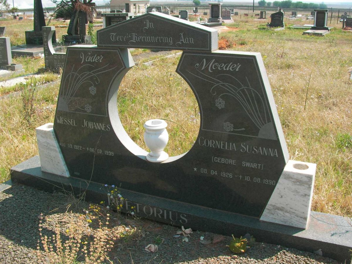 PRETORIUS Wessel Johannes 1922-1999 & Cornelia Susanna SWART 1926-1990