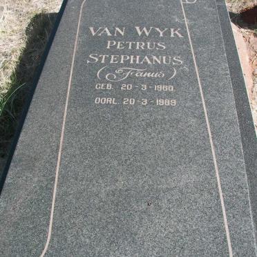 WYK Petrus Stephanus, van 1960-1989