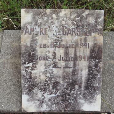 CARSTENS Andre N. 1941-1941