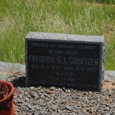 COERTZEN Frederick G.L. 1875-1943
