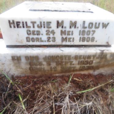 LOUW Heiltjie M.M. 1907-1908 :: LOUW 1930-1936