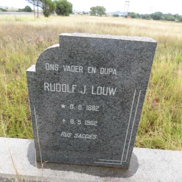 LOUW Rudolf J. 1882-1962