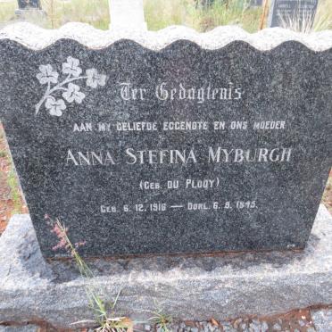 MYBURGH Anna Stefina nee DU PLOOY 1916-1945