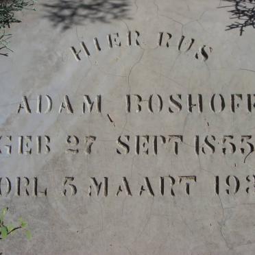 Free State, PHILIPPOLIS district, Waterkloof 19, NG kerk, cemetery