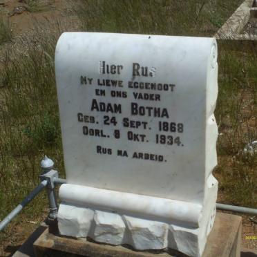 BOTHA Adam 1868-1934