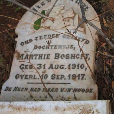 BOSHOFF Marthie  1910-1917