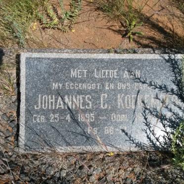 KOEKEMOER Johannes C. 1895-1952