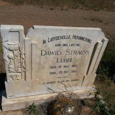 LUBBE Dawid Strauss 1892-1953