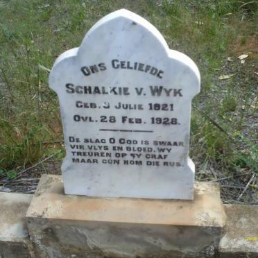 WYK Schalkie, v. 1921-1928