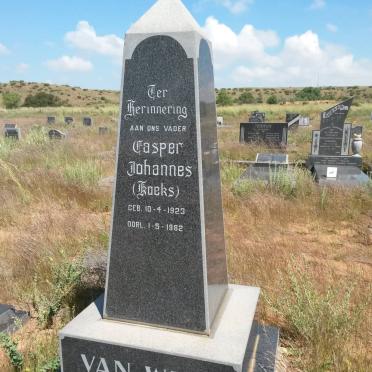 WYK Casper Johannes,van 1923-1982