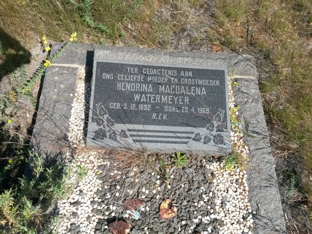WATERMEYER Hendrina Magdalena 1892-1969