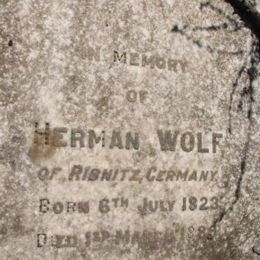 WOLF Herman 1823-1889