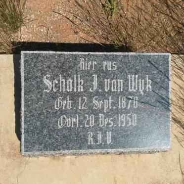 WYK Schalk J., van 1870-1950