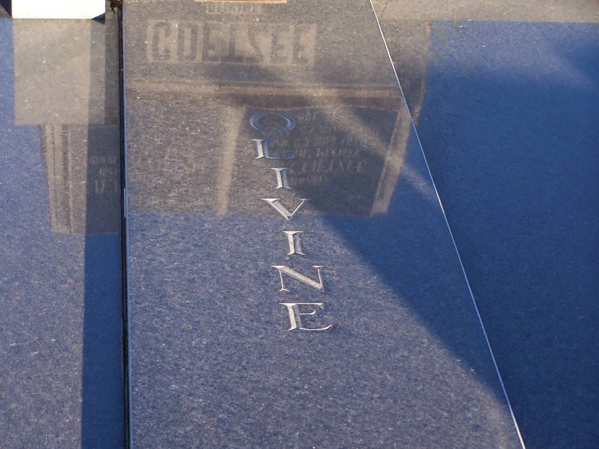 COETZEE F.D.J.S. 1868-1952 & S.M. DU PLOOY 1870-1960