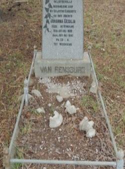 RENSBURG Johanna Cecilia, van nee DE WINNAAR 1908-1941