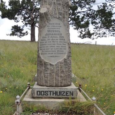 OOSTHUIZEN Wessel Johannes 1921-1952