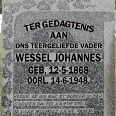 OOSTHUIZEN Wessel Johannes 1868-1948